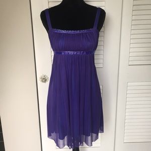 Jodi Kristopher purple dress